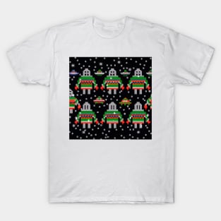 Ugly UFO Christmas Sweater T-Shirt